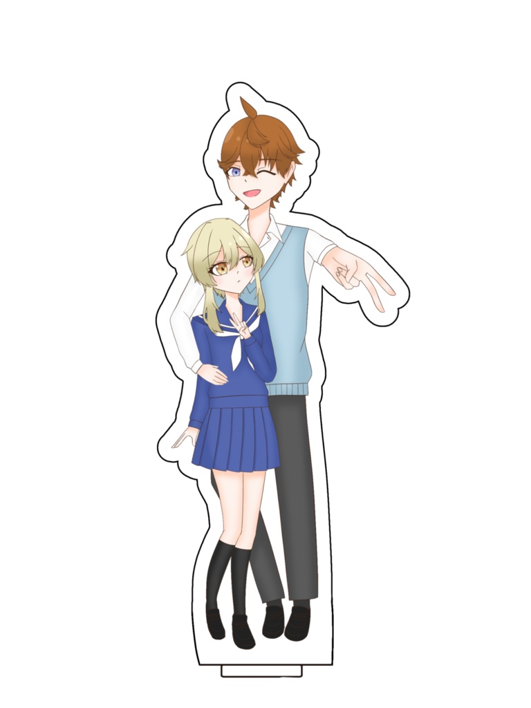 タル蛍学パロアクリルスタンド