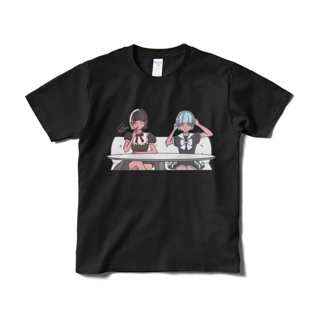 少女模型『マネキンの侵略』Tシャツ