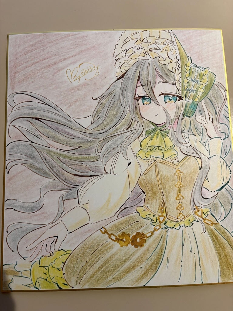 色紙　スチームパンクなみづほ