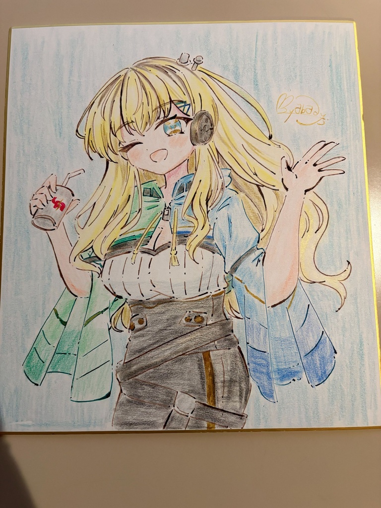 色紙　会津あやか
