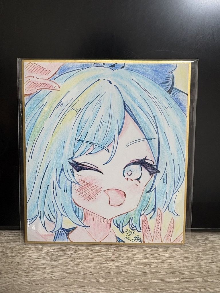 色紙小　チルノ