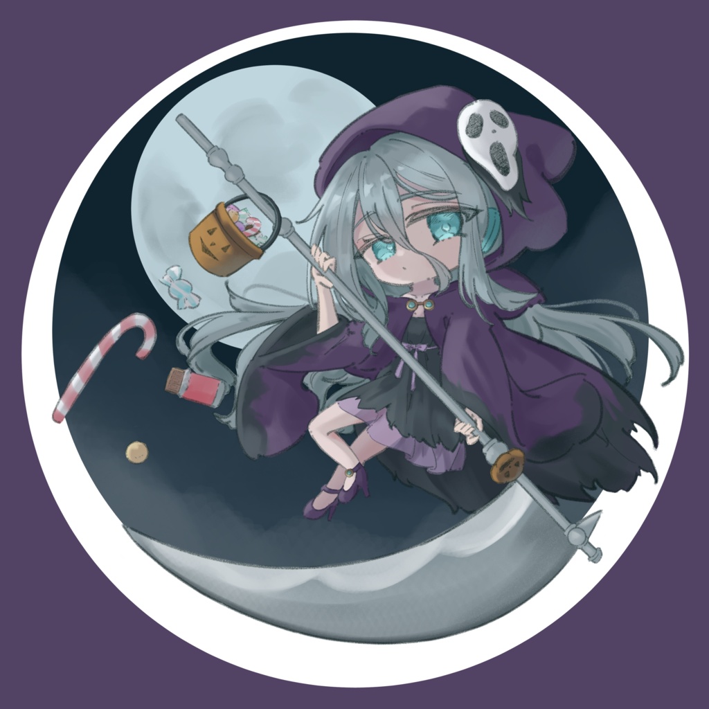 岩倉みづほ　アクリルキーホルダー - ハロウィン
