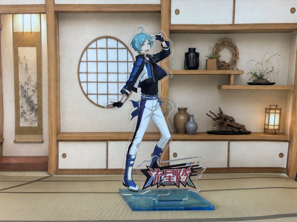 【ぬまぴく】和室|ねんどろいど・1/12フィギュア対応 ミニチュア背景(A3背景+A4床)