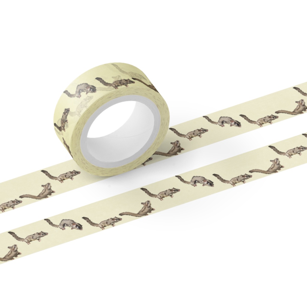 フクロモモンガ マスキングテープ