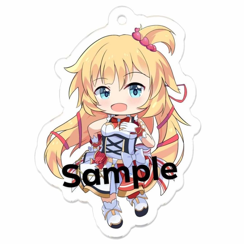 赤井はあと (Akai Haato) Keychain