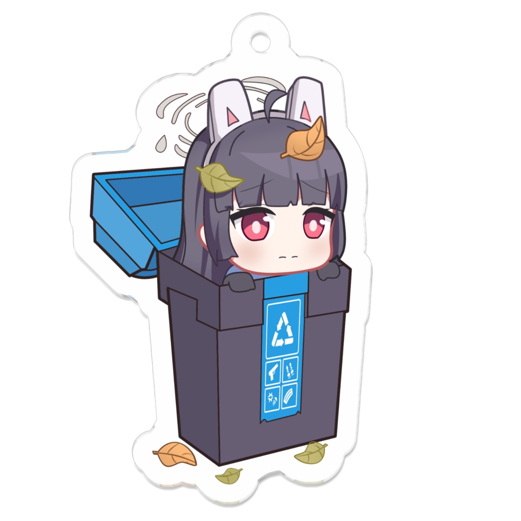霞沢ミユ(Kasumizawa Miyu) Blue Archive Keyholder/Keychain