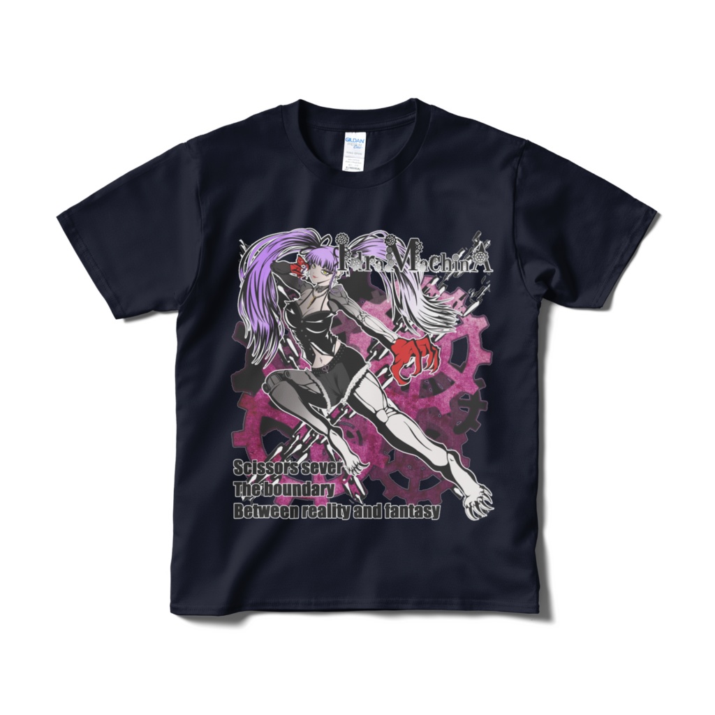 Dress of Fenrir -The Villain's Saver- (イドラ・マキナ Tシャツネイビー)