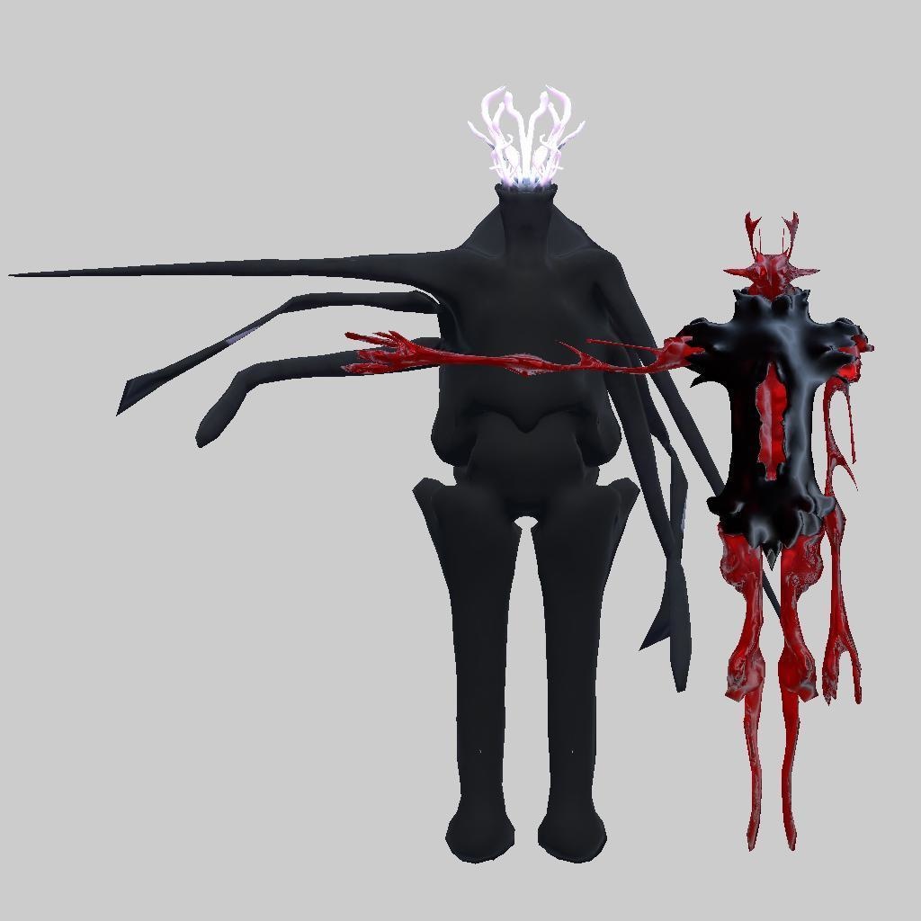 3Dhumanoidモデル WORM/Violence