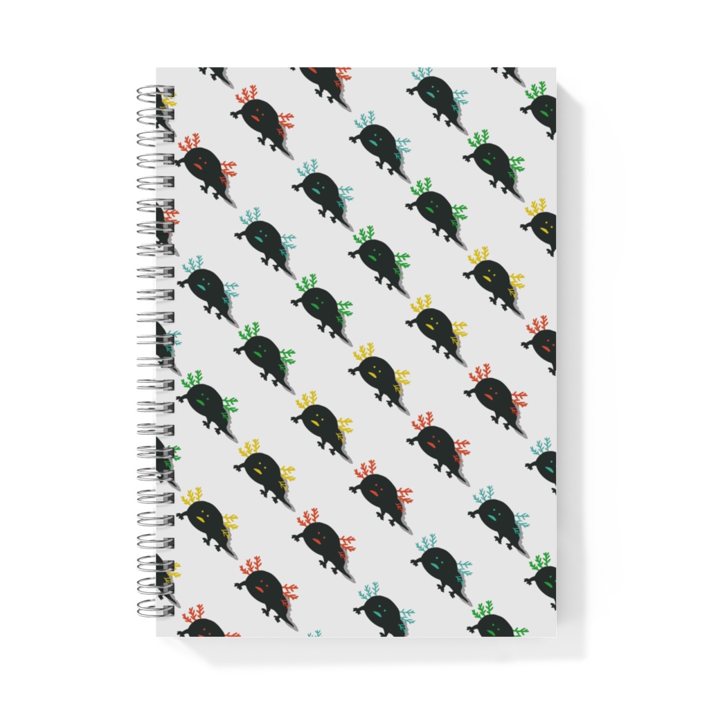 ウーパールーパーのノート