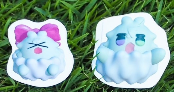 自作ステッカー