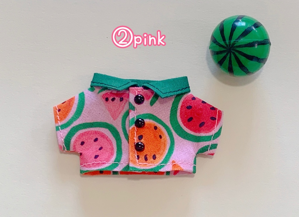 夏のスイカシャツ