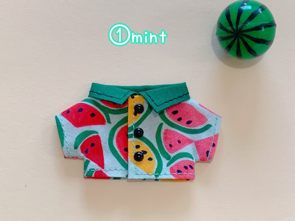 夏のスイカシャツ