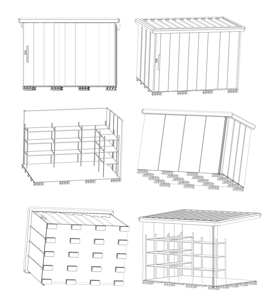 clipstudio用3D 物置