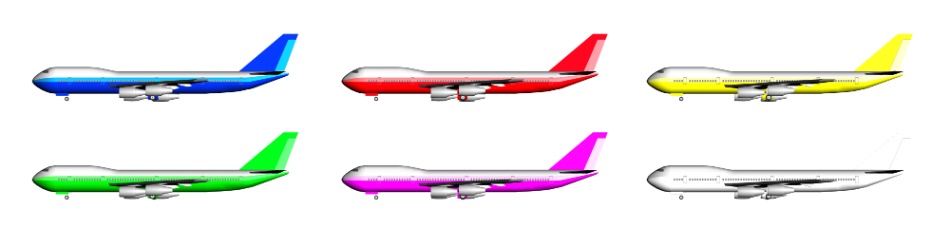 clipstudio用 3D飛行機