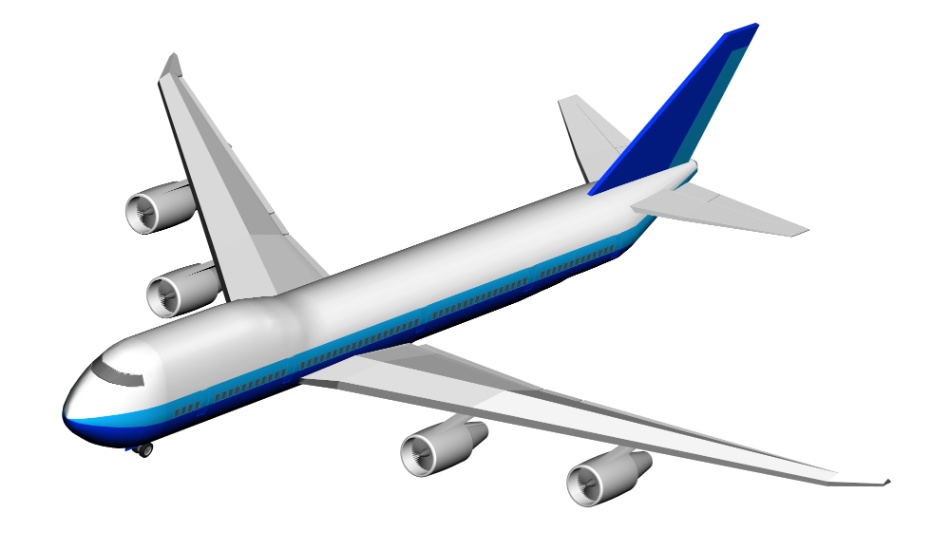 clipstudio用 3D飛行機