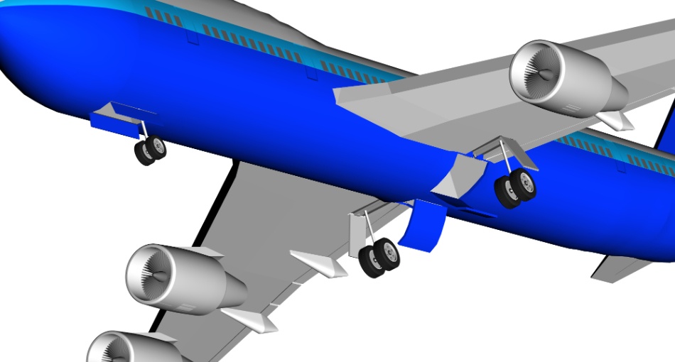clipstudio用 3D飛行機