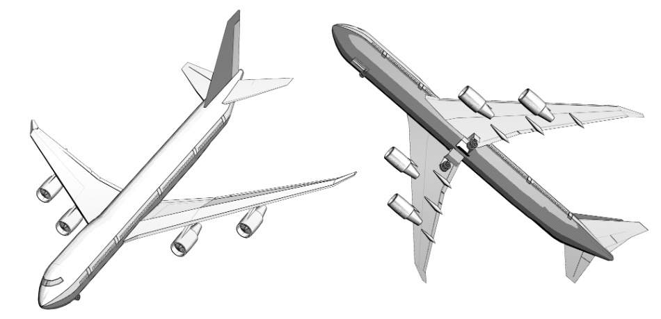 clipstudio用 3D飛行機