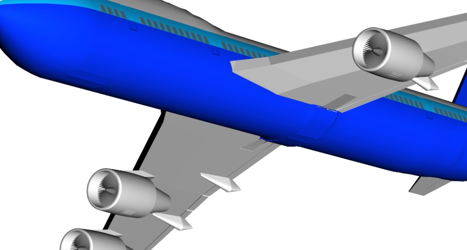 clipstudio用 3D飛行機
