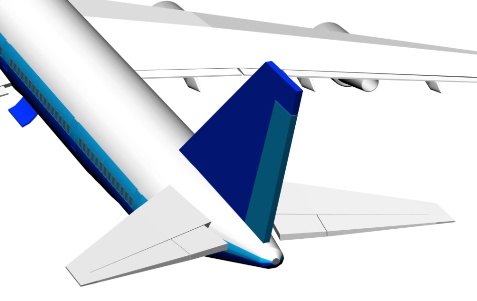 clipstudio用 3D飛行機