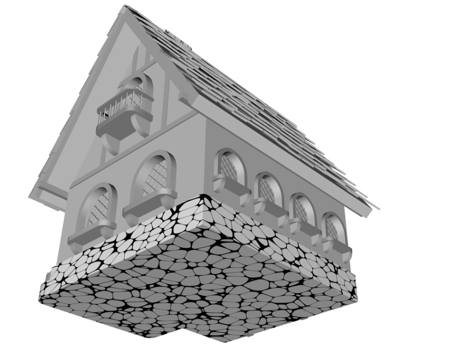 clipstudio用 3Dファンタジーハウス2