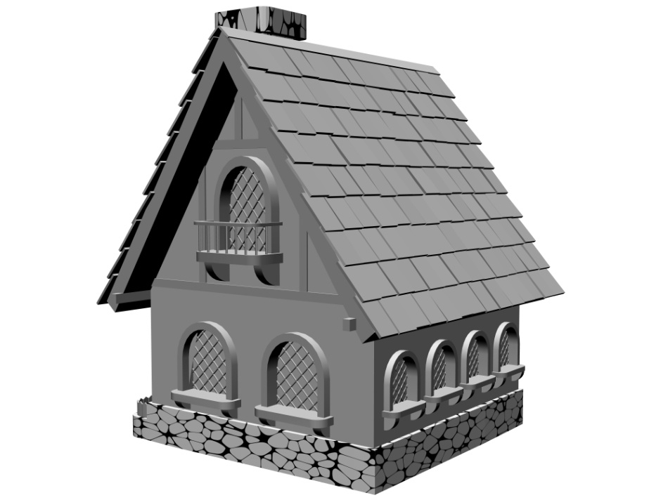 clipstudio用 3Dファンタジーハウス2