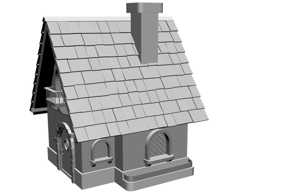 clipstudio用 3Dファンタジーハウス2