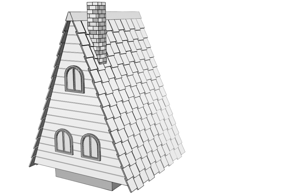 clipstudio用 3Dファンタジーハウス3