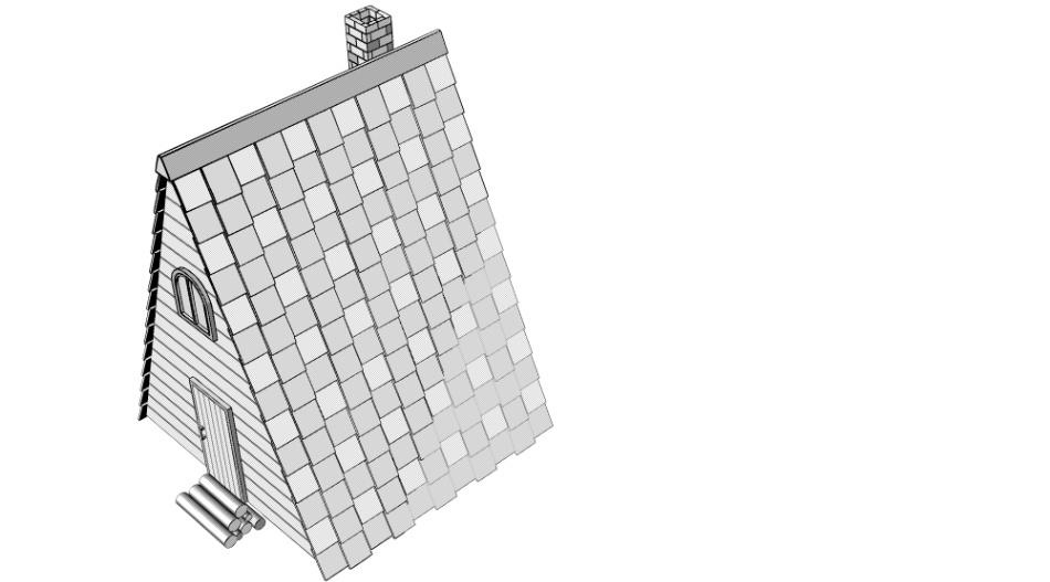 clipstudio用 3Dファンタジーハウス3