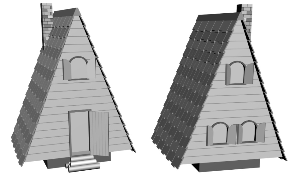 clipstudio用 3Dファンタジーハウス3