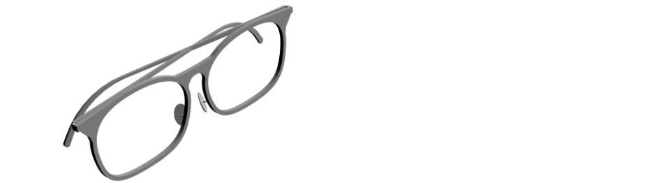 clipstudio用 【3D】メガネ×4種類