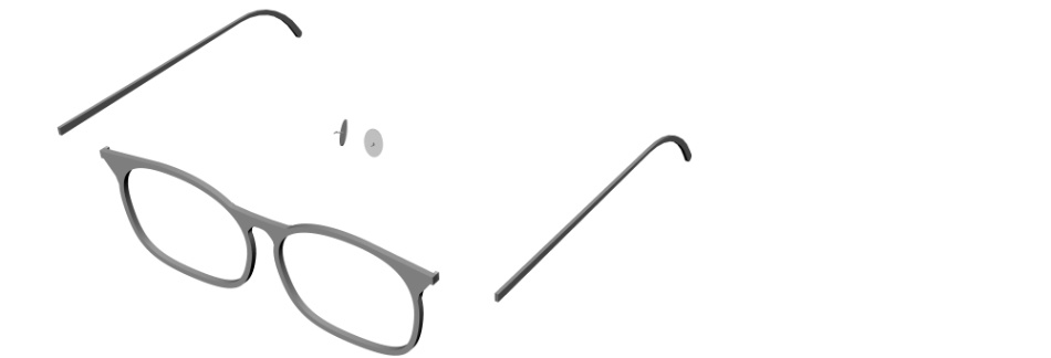 clipstudio用 【3D】メガネ×4種類