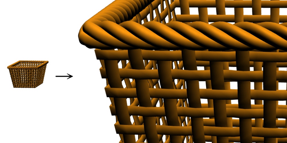 clipstudio用 【3D】バスケット×4種類