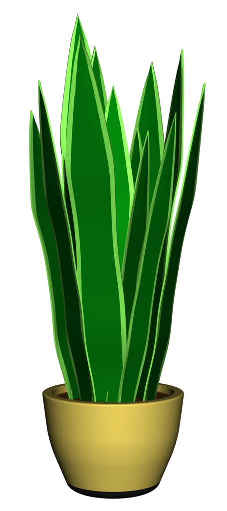 clipstudio用【3D】観葉植物 3種セット