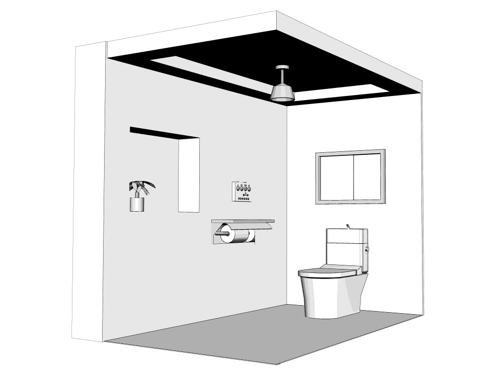 clipstudio用 【3D】洋式トイレ