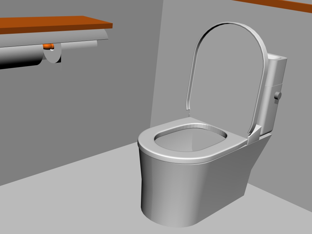 clipstudio用 【3D】洋式トイレ