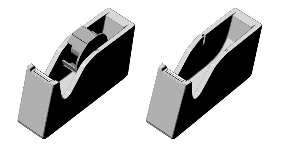 clipstudio用【3D】テープカッター(5カラー)