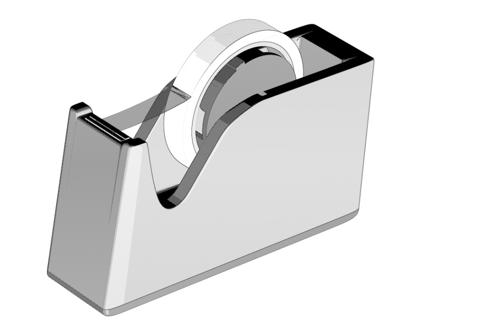 clipstudio用【3D】テープカッター(5カラー)