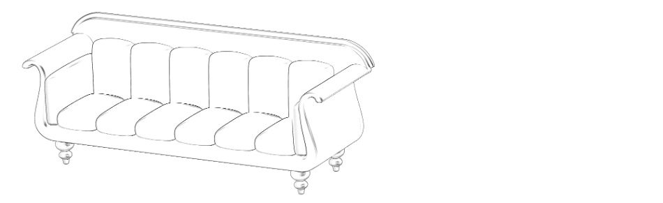 clipstudio用【3D】ソファ (6カラー)