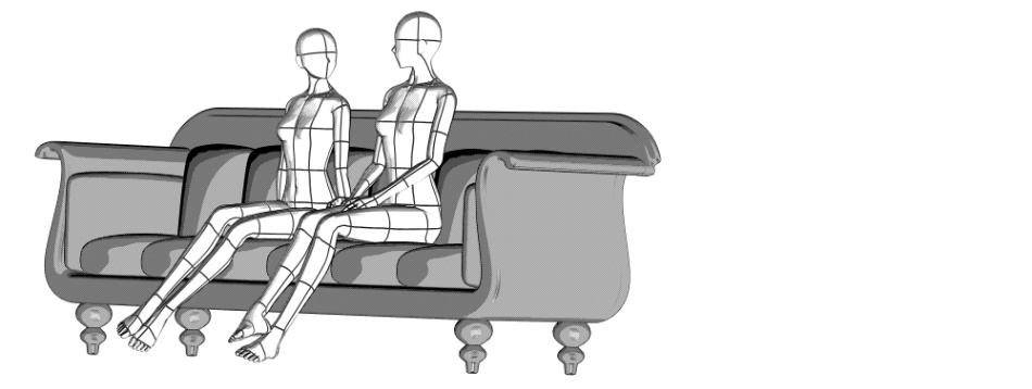 clipstudio用【3D】ソファ (6カラー)