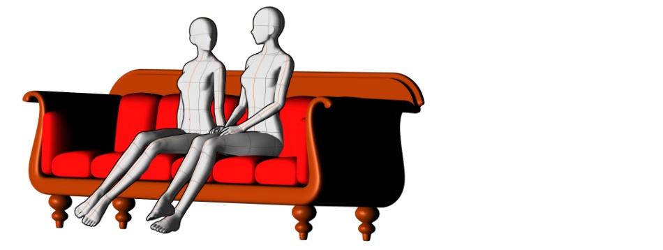 clipstudio用【3D】ソファ (6カラー)