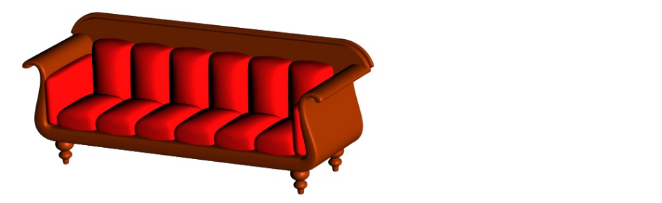 clipstudio用【3D】ソファ (6カラー)
