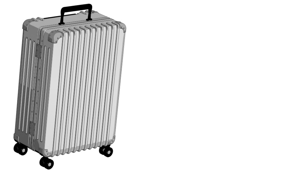 clipstudio用【3D】スーツケース (6カラー)