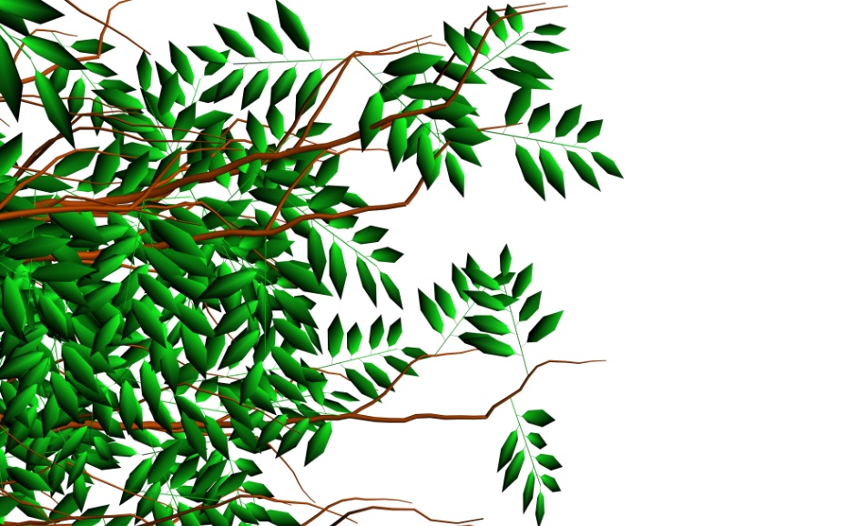 clipstudio用【3D】ケヤキ(大)6種