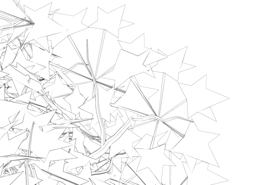 clipstudio用【3D】街路樹 (2種類・2カラー)