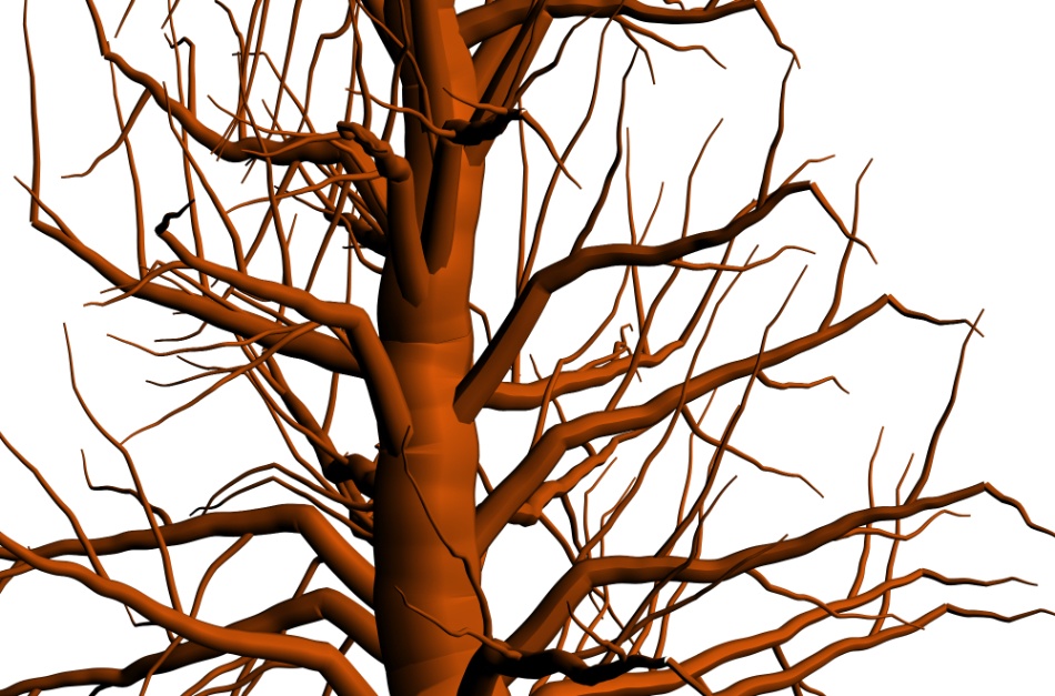 clipstudio用【3D】街路樹 (2種類・2カラー)