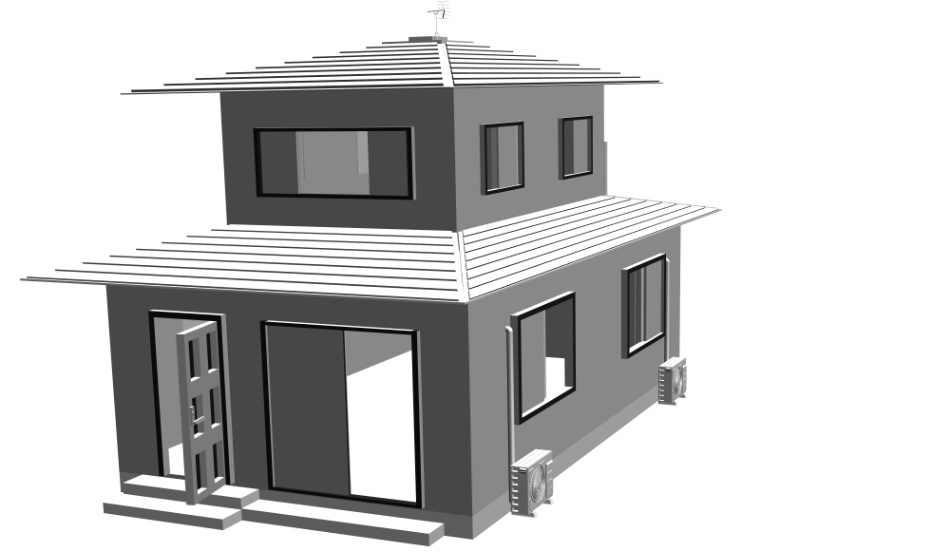 clipstudio用【3D】一戸建て 1