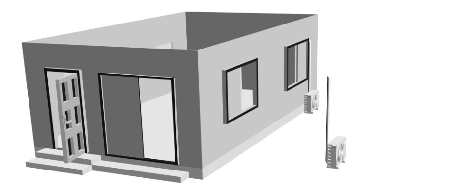clipstudio用【3D】一戸建て 1
