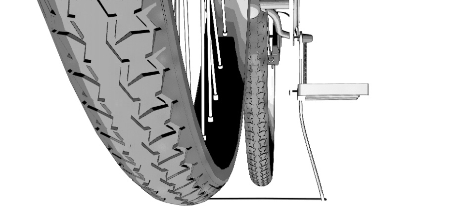 clipstudio用【3D】自転車(リアル.ver)