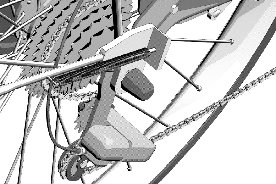 clipstudio用【3D】自転車(リアル.ver)