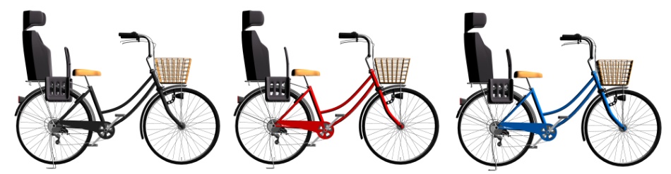 clipstudio用【3D】自転車(リアル.ver)